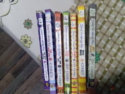 6 diary of a wimpy kid plus one original book from usa for 10% off