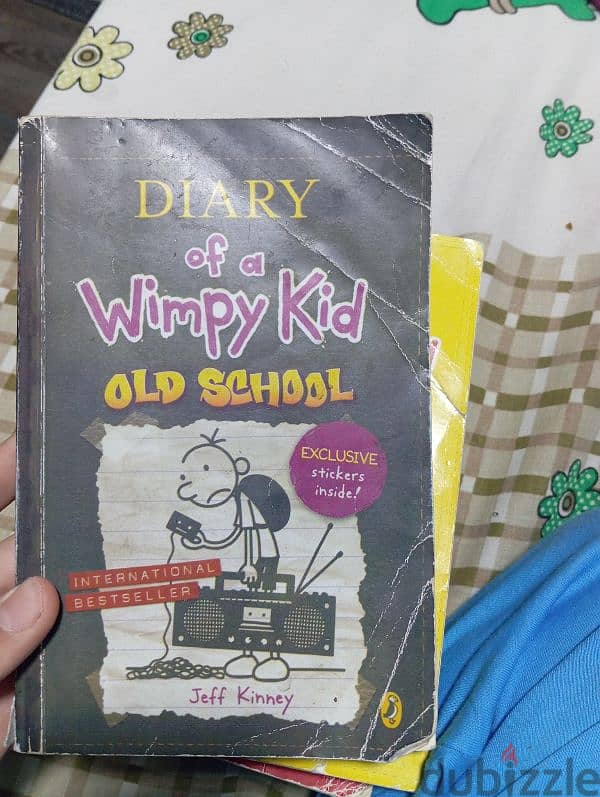 6 diary of a wimpy kid plus one original book from usa for 10% off 1