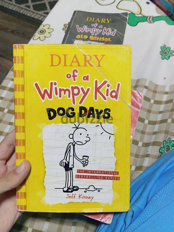 6 diary of a wimpy kid plus one original book from usa for 10% off 2