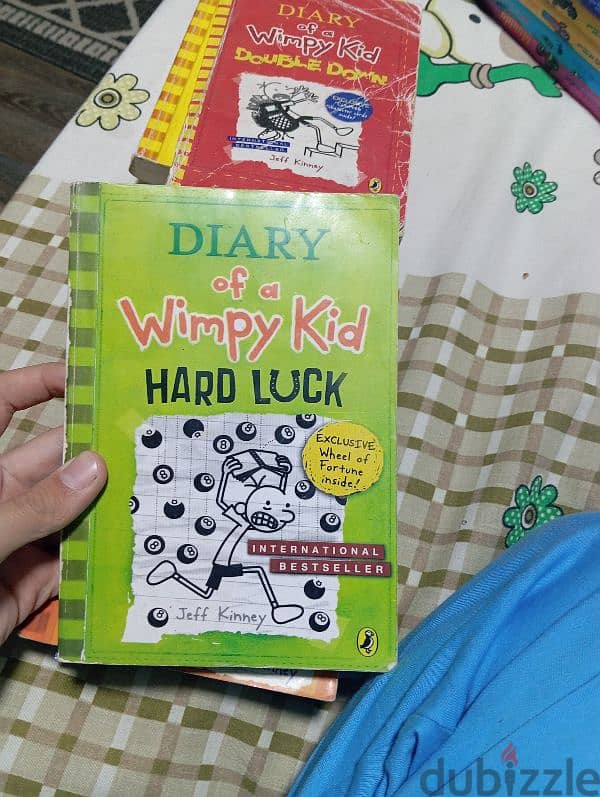 6 diary of a wimpy kid plus one original book from usa for 10% off 4