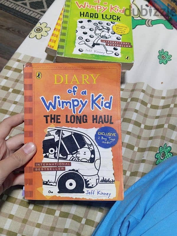 6 diary of a wimpy kid plus one original book from usa for 10% off 5