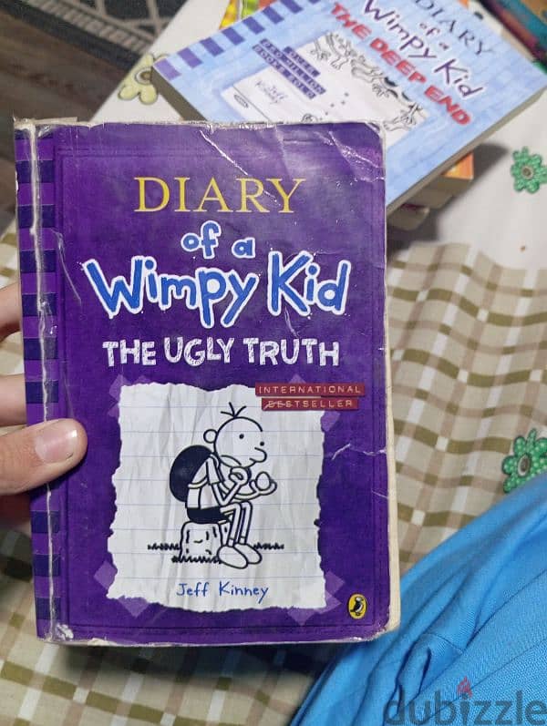 6 diary of a wimpy kid plus one original book from usa for 10% off 7