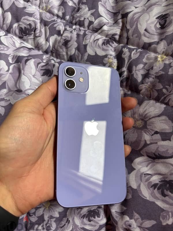 iPhone 12 128 GB Purple + 2 covers + box 3