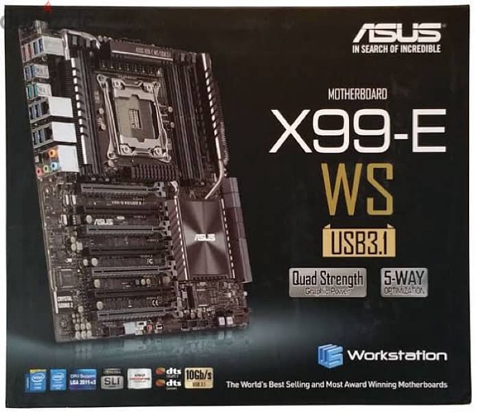 ASUS X99-E WS/USB 3.1 Motherboard 0