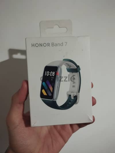 ساعة honor band 7 جديده