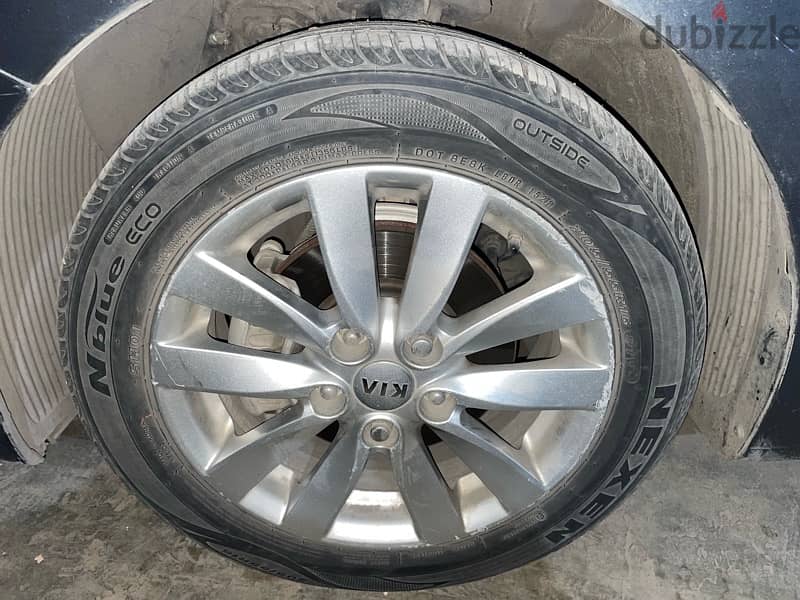 4 فرد كاوتش Nexen كوري مستعمل مقاس 205/55R16 ٢٠٢١ 9