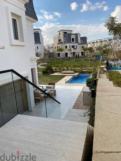 Ivilla garden for sale in Mountain View  New Cairo