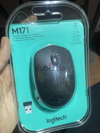 Mouse wireless logitech m171 ماوس وايرليس لوجيتيك اصلي