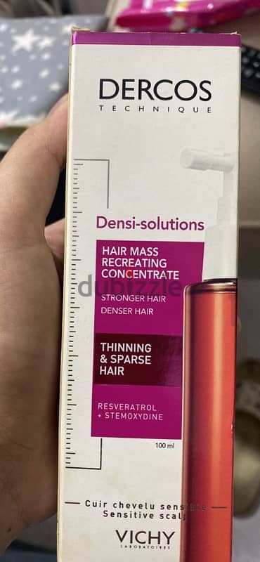 vichy dercos densi solution anti hair loss spray