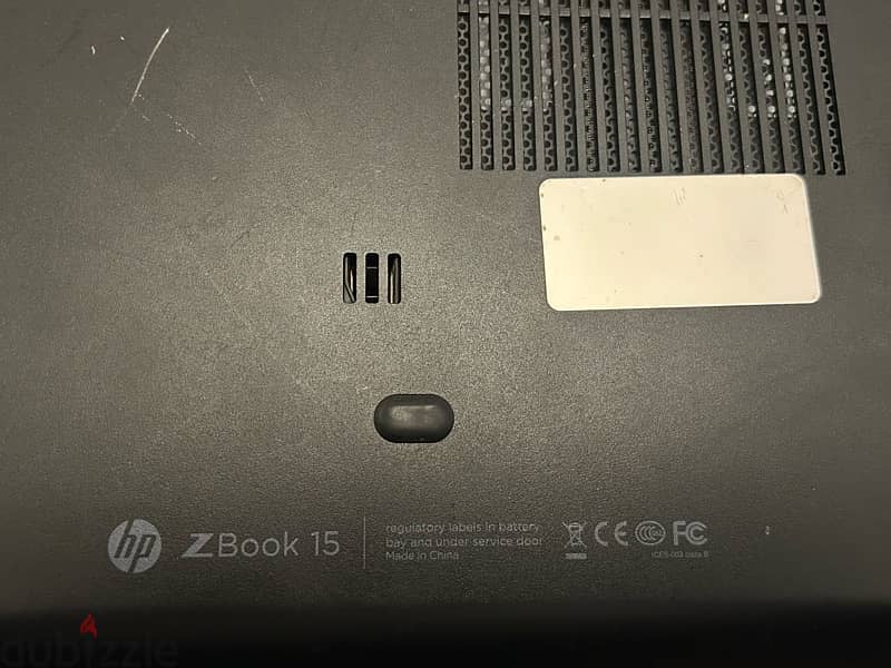 Hp Z Book 15  بحاله كويسه جدا 6