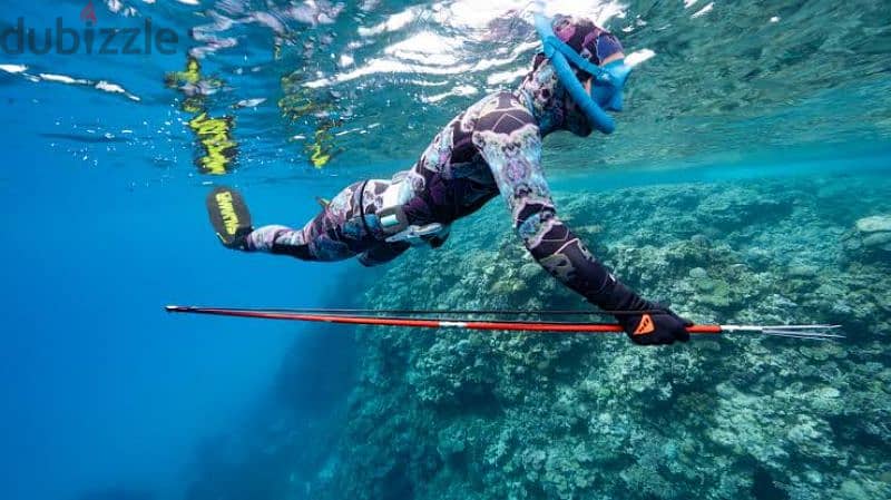 حربه صيد السمك  pole spear fishing 1