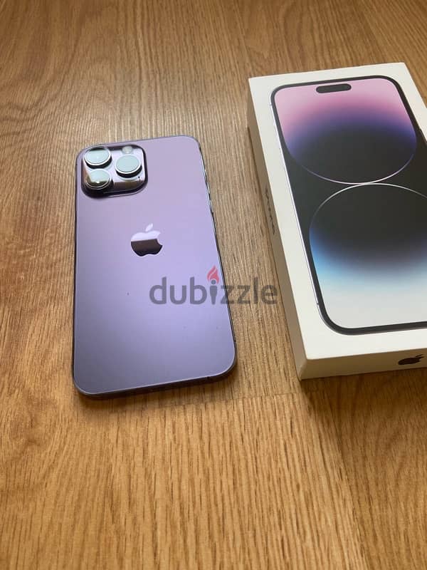 iPhone 14 Pro Max 128 GB burble  آيفون ١٤ برو ماكس ١٢٨ موف 2