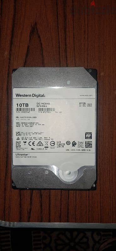 WD 3.5 HDD 10T