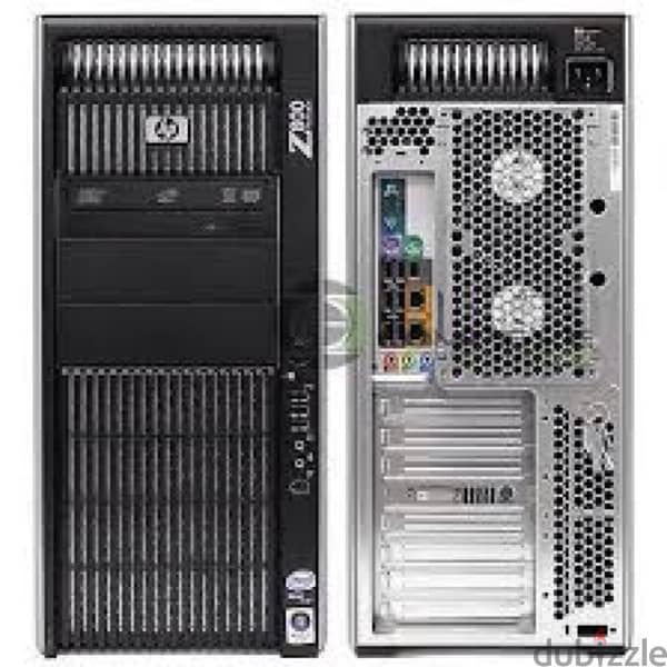 HP Z800 Dual CPU 6 core ram 32G Hdd 500G 3