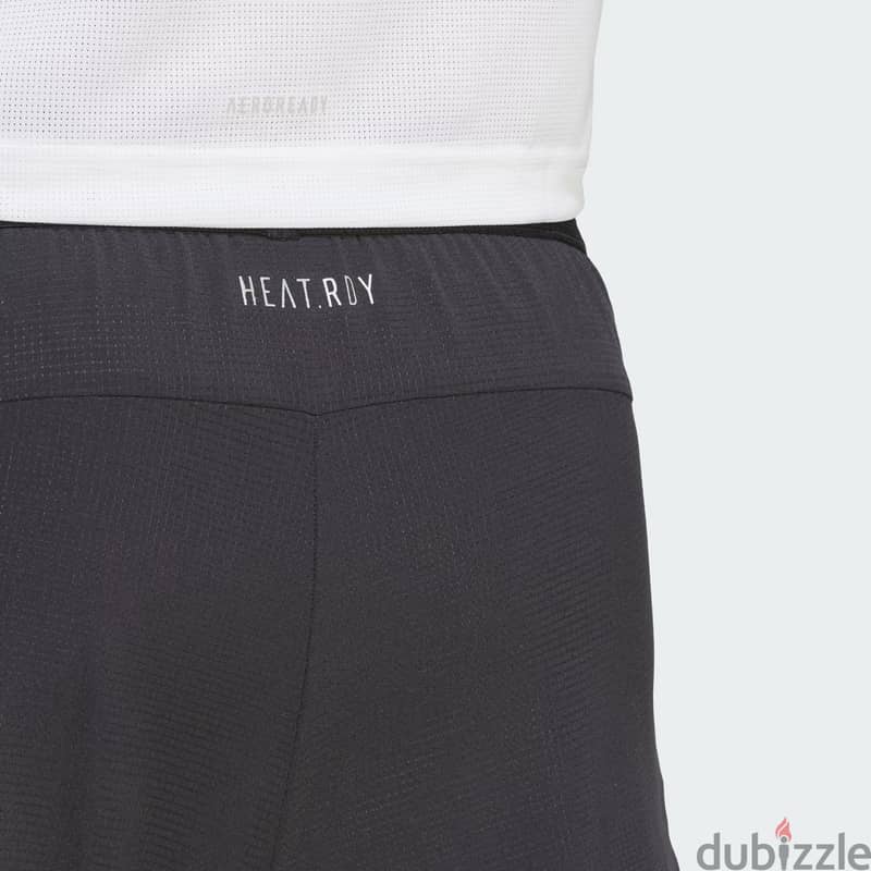 Adidas HEAT. RDY HIIT Elevated Training 2-in-1 Shorts مقاس S 5