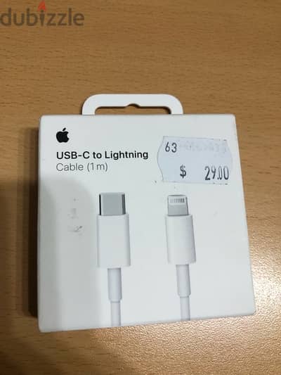 Original iPhone Cable USB-C to Lightening