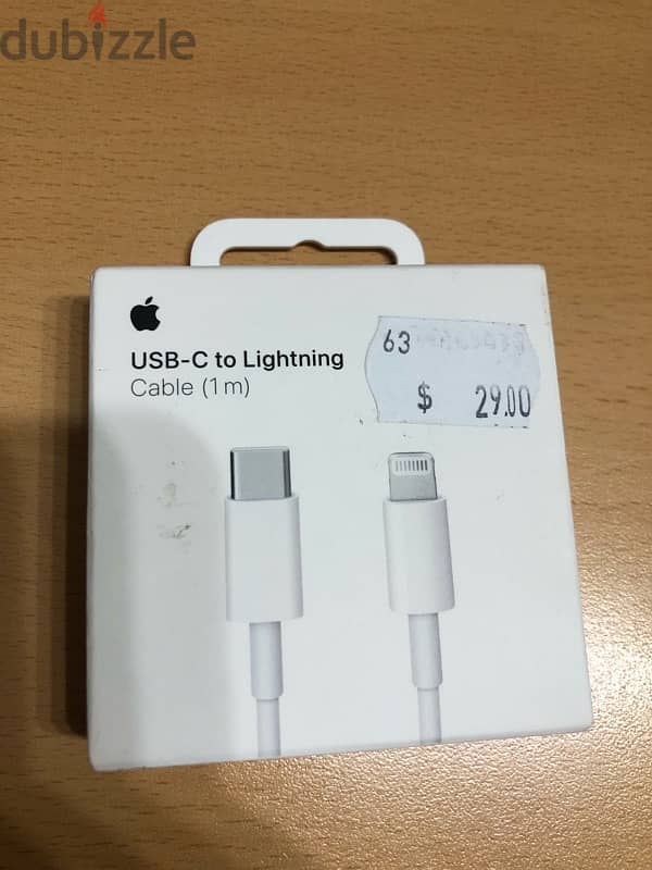 Original iPhone Cable USB-C to Lightening 0