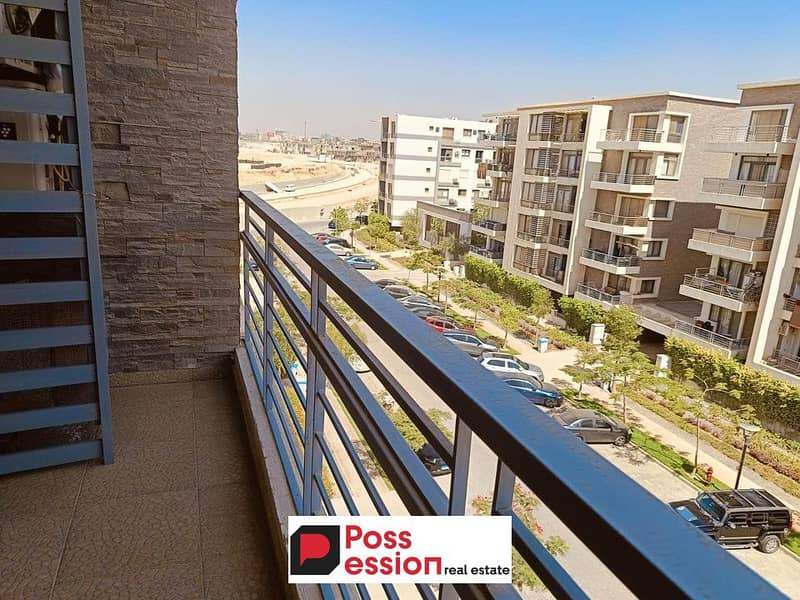 Fully private duplex for sale in the best location in New Cairo, Taj City Compound, in front of Cairo Airport, First Settlement, landscape view 0