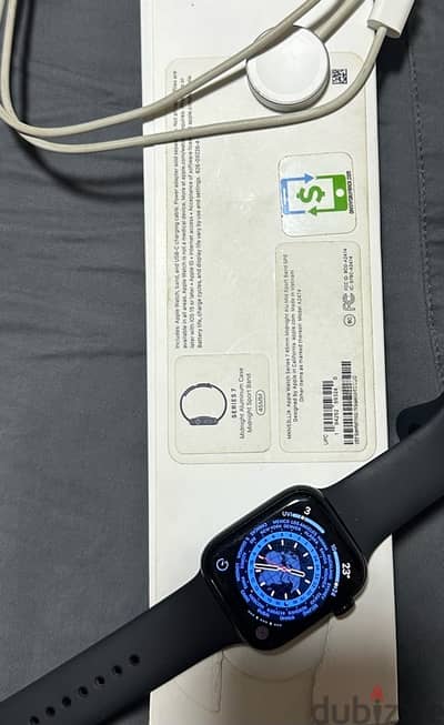 Apple watch series 7 45m Midnight Bettary 99%