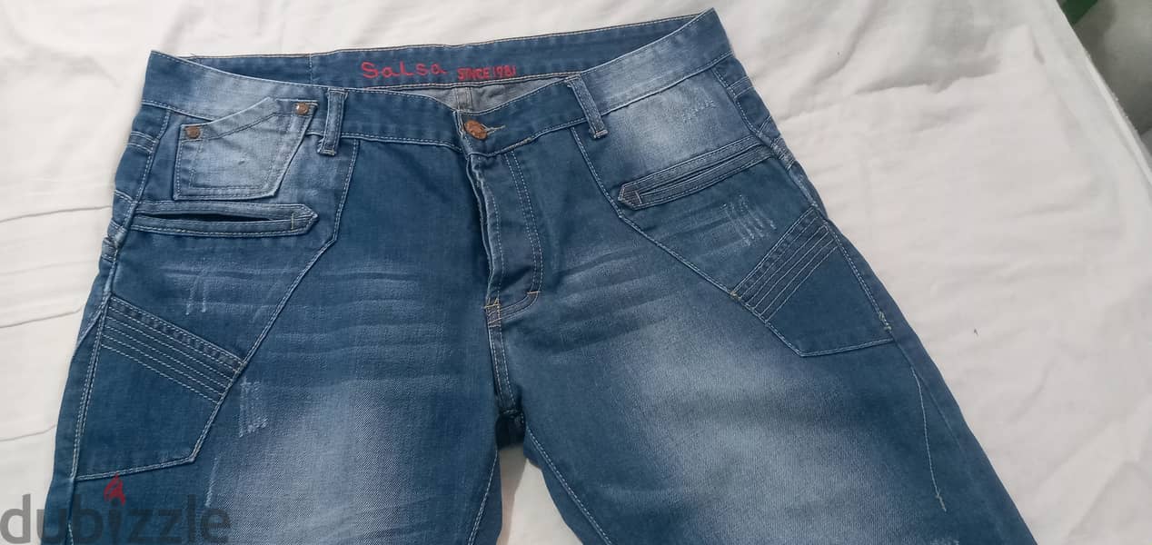 شورت جينز مستورد مقاس Jeans Shorts size 38 1