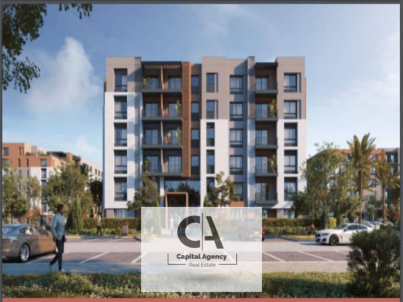 Apartment for sale in the first phase of Hassan Allam in Mostaqbal City Park Central Compound With only 5% down payment With a 29% cash discount 0