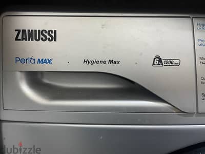 zanussi washer 6KG