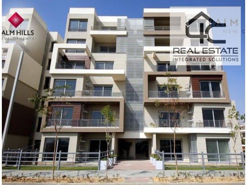 Apartment for sale, 206 sqm, second floor, 3 rooms, in Palm Hills, at the lowest price in the market, Prime Location, View, Landscape 0