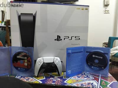 ps 5 CD+ hard 825gb كسر زيرو استعمال اسابيع