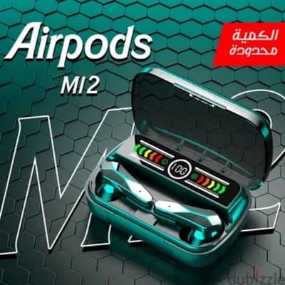 للبيع سماعة AirPods M12