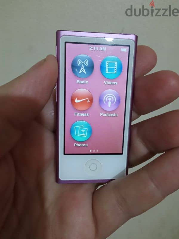 Apple iPod Nano 7th Gen 16GB Pink Bluetooth 2