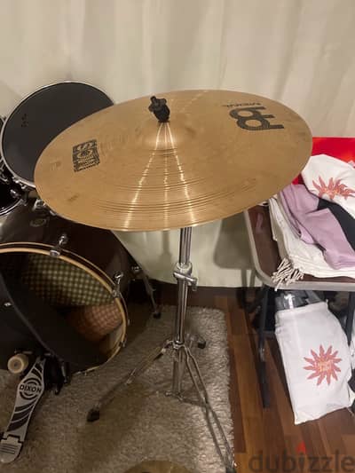 original meinl 20 inch ride great condition with cymbal stand