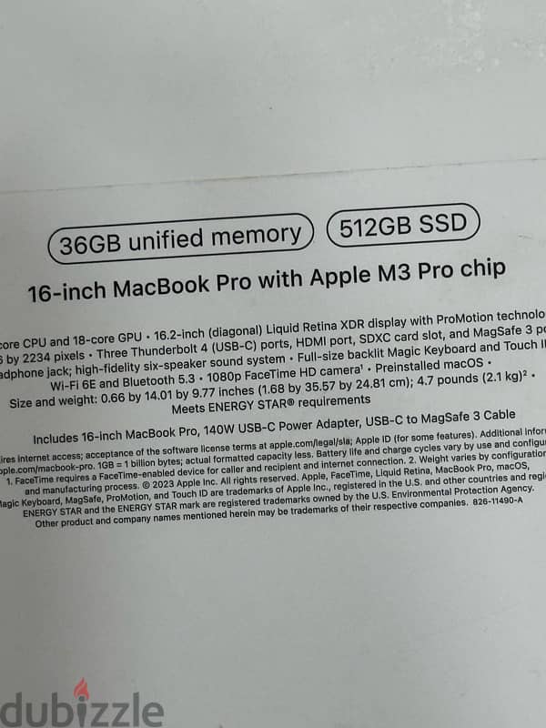 apple MacBook Pro M1 Pro 16” 2021 as new 5