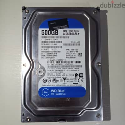 hdd 500gb هاردات 500 جيجا