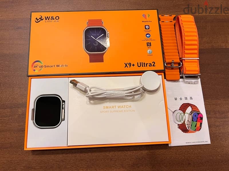 X9 plus ultra2 new smart watch ساعه سمارت جديده 8