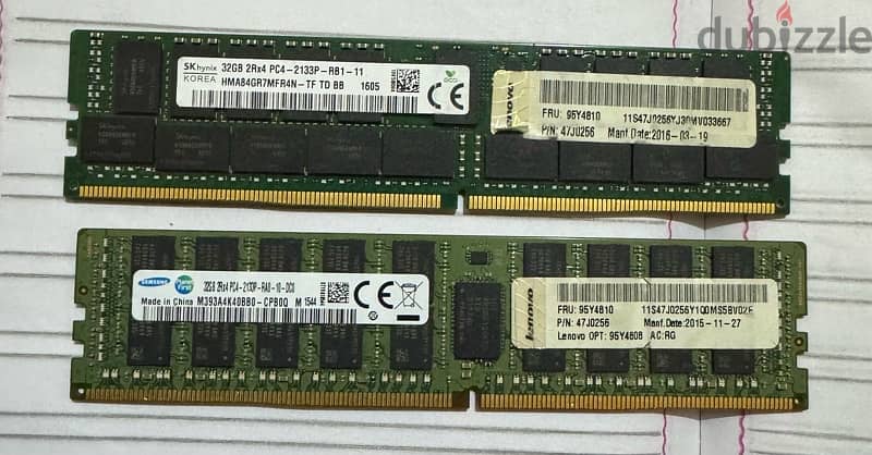 ram server ddr 4 64 gb/32 gb / 16 gb &ram server ddr3 32gb/16 gb 0