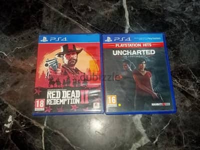 red dead 2 و uncharted the lost legacy