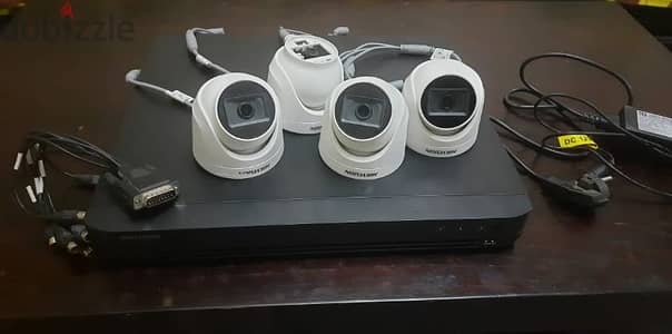 Hikvision system 8 port كاميرات مراقبه