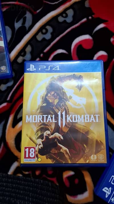 Mortal combat 11 and spiderman ps4