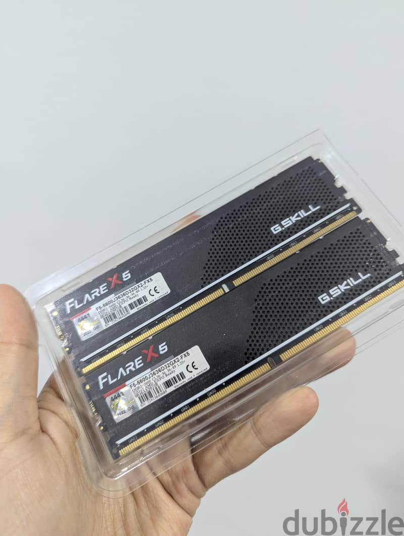 G. SKILL Flare X5 (AMD Expo) DDR5 RAM 64GB (2x32GB) 5600MT/s 1