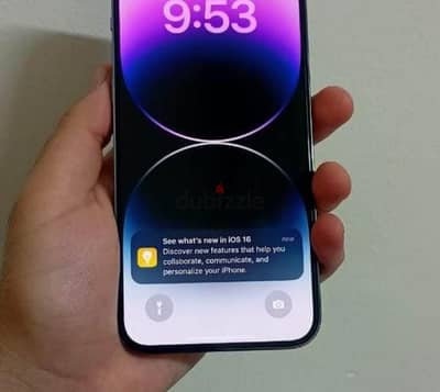 I phone  14 pro max 256G purple