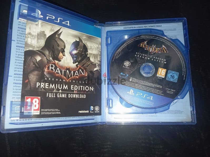 2cd BATMAN ARKHAM CITY& BATMAN ARKHAM ASYLUM 1