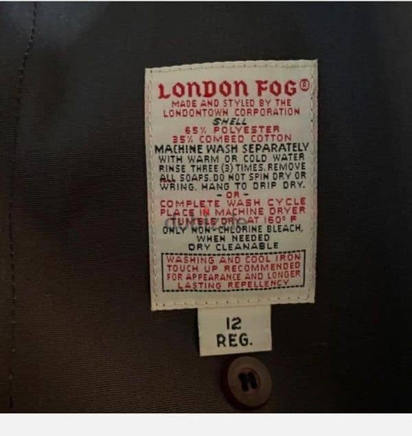 Original London fog coat 7