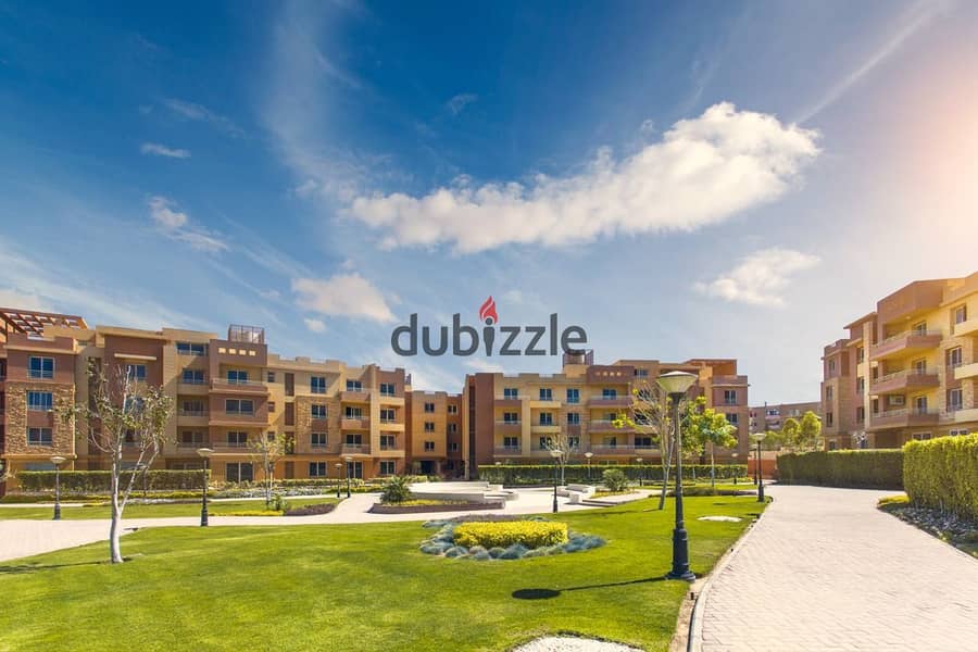 Wonderful apartment for sale in Jewar Compound in Sheikh Zayed - luxurious finishing with a distinctive view - immediate delivery at a great price 0