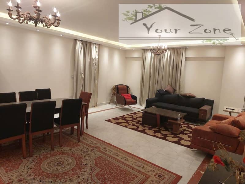 Apartment for rent furnished in Al Khamayel Compound, Al Hadaba Phase 140m with 88m garden 0