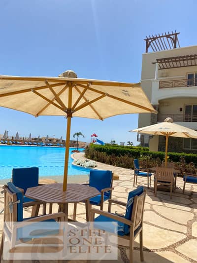 شاليه للبيع 110 م sea view ( اقل سعر ) فى بلوبلو العين السخنة