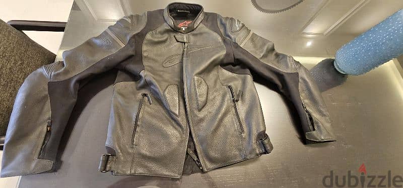 motorcycle jacket alpinestars original (gp plus v3 airflow leather) 2