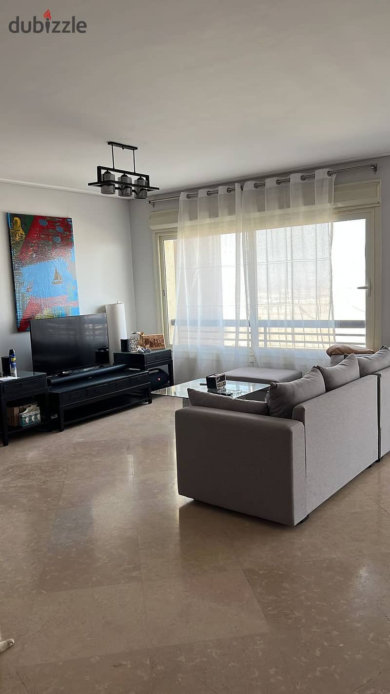 Furnished apartment rent at New Giza شقة إيجار بالفرش في نيو جيزة 0