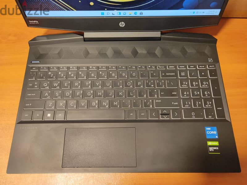 hp core i5 الجيل الحادي عشر+gtx 1650 4gb+144hz هاردين 2