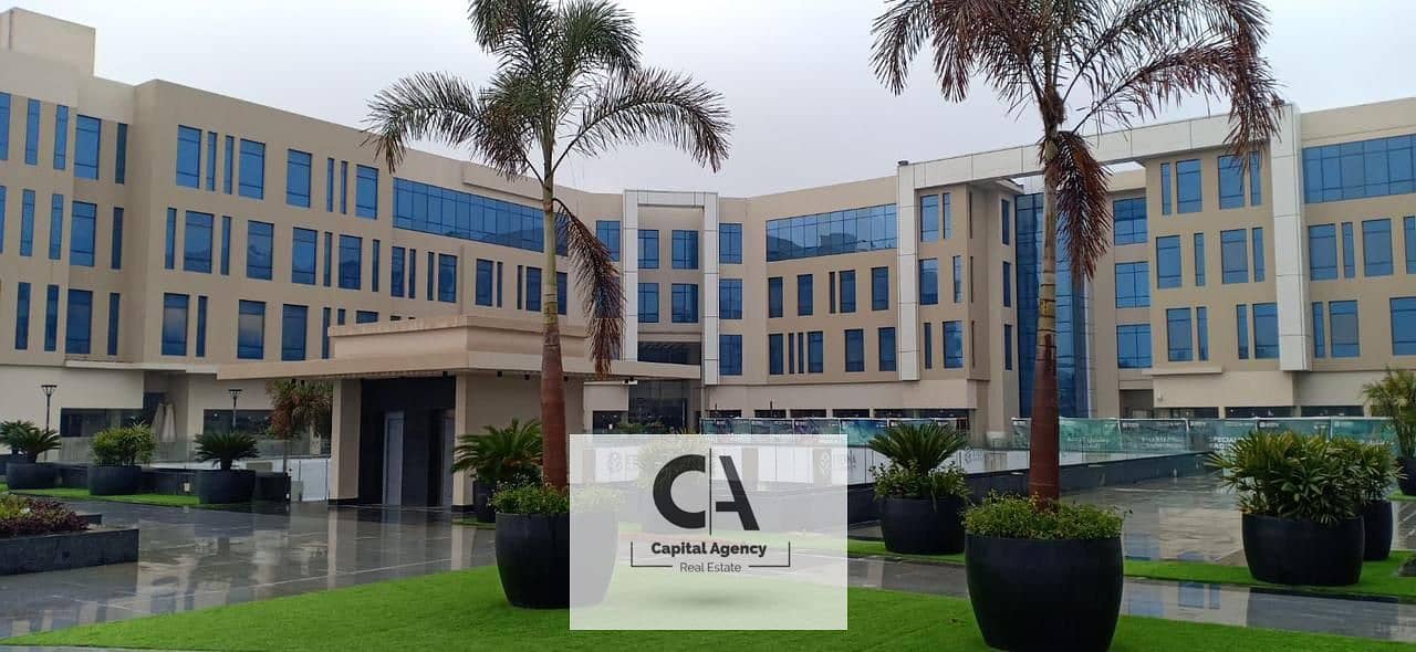 clinic 60m fully finished with Ac's for rent in Eterna - mivida - new cairo 0