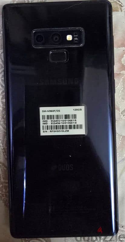 Samsung note 9 for sale new condition 0